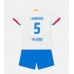 Billige Barcelona Inigo Martinez #5 Børnetøj Udebanetrøje til baby 2023-24 Kortærmet (+ korte bukser)